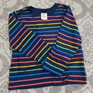 Hanna Andersson Colorful Striped Kids Shirt